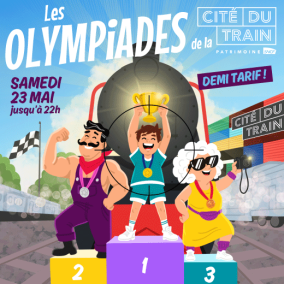 Olympiades de la Cité du Train pour la Nuit des musées