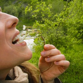 Landschaft verspeisen mit Sonja Wunderlin, Foto: Gabriel Kramer