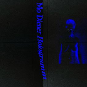 Umschlag der Publikation "Hologramm - Mo Diener", Design: ROLE Studio, Verlag: Scheidegger & Spiess, Zürich