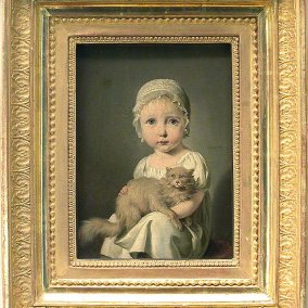 Louis Léopold Boilly, Gabrielle Arnault enfant (1811-1872) (détail). Musée du Louvre © GrandPalaisRmn (musée du Louvre) / A. Didierjean