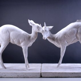 Rembrandt Bugatti, Mes antilopes, 1909 © Nicolas Fussler, Musées de la Ville de Strasbourg