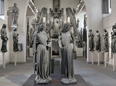 Musée de l’OEuvre Notre-Dame. Salle des sculptures gothiques de la cathédrale de Strasbourg, XIIIe siècle