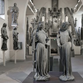 Musée de l’OEuvre Notre-Dame. Salle des sculptures gothiques de la cathédrale de Strasbourg, XIIIe siècle