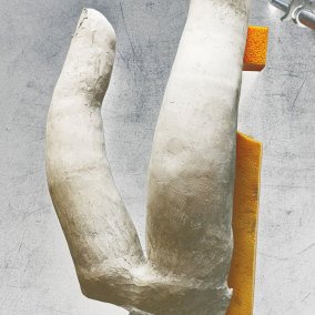 Detail aus dem Arbeitsprozess von Angela Anzi / Design: Atlas Studio <br>© 2025, ProLitteris, Zürich