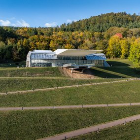 L'extérieur du Mémorial Alsace-Moselle 