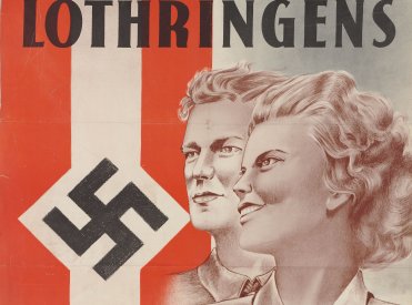 Affiche de propagande pour la Hitler Jugend en Lorraine (collection Archives Municipales de Metz)s 