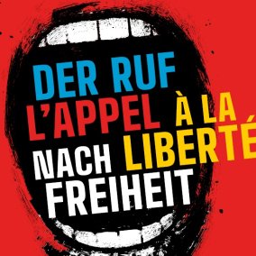 Motiv Ausstellungsplakat 'Der Ruf nach Freiheit'