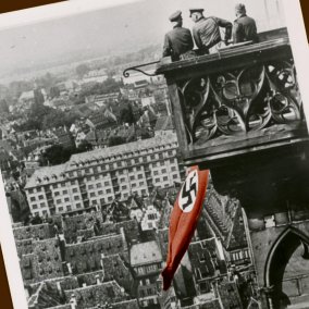 Plakatmotiv zur Ausstellung 'Elsass 1940-45' Plakatmotiv zur Ausstellung 'Elsass 1940-45'