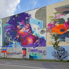 Bell-Areal in Basel, 2020.  Foto von Martin schulte-Kellinghaus