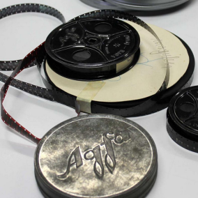 Historische Filmrollen aus der Dreiländersammlung