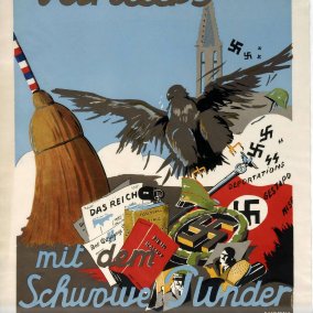Plakat von P. Sainturat, 1945, Sammlung DLM Pl 1739