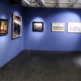 Blick in die Abteilung 'Kunst der Moderne' ©Dreiländermuseum, Foto: M. Sesiani