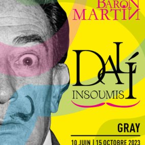 Affiche de l'exposition Dalí