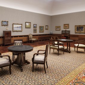 Ausstellungsansicht «Welcome Back – Die Sammlung kehrt zurück», 2026, Museum Langmatt, Baden