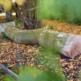 Reto Boller, «7. Säule», 2024, Park Museum Langmatt, Foto: Erwin Auf der Maur