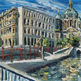 Christopher Lehmpfuhl, Schlossplatz, August 2020 (Detail)