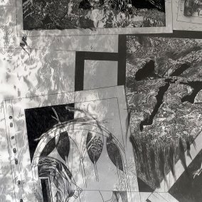 Géraldine Pastor Lloret, Cette perturbation - Un moment dans l’obscurité (détails), 2025-2026. Production Frac Franche-Comté. Collection de l'artiste © Adagp, Paris 2026