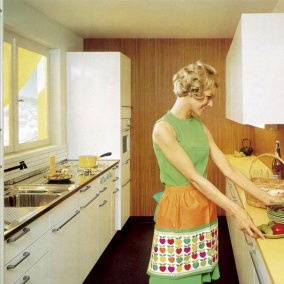 Küchen-Lifestyle in den 1960er Jahren. Foto: Archiv Klaus Spechtenhauser