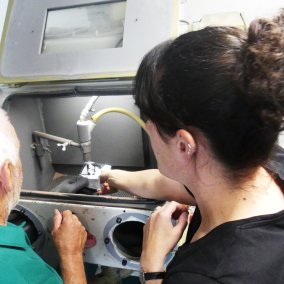 Site Verrier de Meisenthal - Atelier sablage 