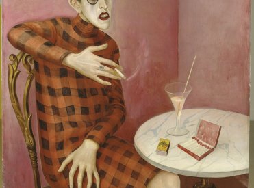 Porträt von Otto Dix der Journalistin Sylvia von Harden