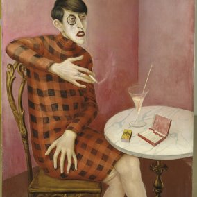 Porträt von Otto Dix der Journalistin Sylvia von Harden