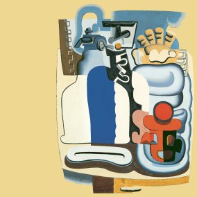 Le Corbusier (Charles-Edouard Jeanneret), Nature morte au siphon (Ausschnitt), 1928, 134 × 115 cm, Öl auf Leinwand, Fondation Le Corbusier, Paris, FLC PE 212  © 2025 FLC/ProLitteris, Zurich