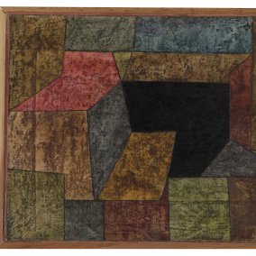 Paul Klee, das Tor zur Tiefe, 1936, 25, Aquarell auf Grundierung auf Baumwolle auf Karton, 24 x 29 cm. Zentrum Paul Klee, Bern, Depositum aus Privatbesitz, Schweiz  © Zentrum Paul Klee