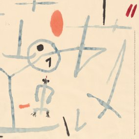 Paul Klee, eins der schönsten Gleichnisse, 1933, 61 (Detail), Aquarell auf Papier auf Karton, 48,5 × 62,2 cm, Zentrum Paul Klee, Bern, Museumsstiftung für Kunst der Burgergemeinde Bern