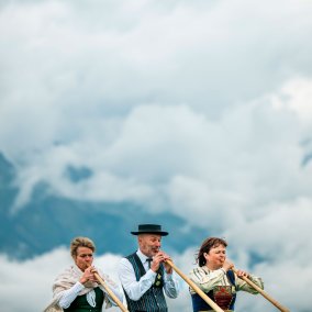 Alphorn am Stellisee