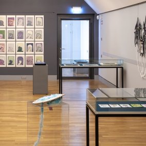 Blick in die Ausstellung „Drawing ‚Exposure‘“ © GDKE Landesmuseum Mainz, Foto: A. Garth