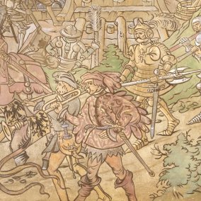 Le Haut-Koenigsbourg en musique : Sons et instruments du passé - Atelier en famille © Siméon Levaillant