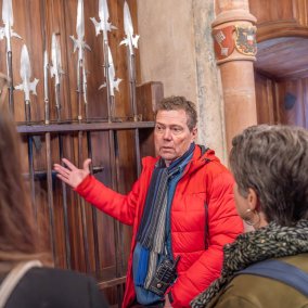 Chuchotements d'Histoire : les graffitis du Haut-Koenigsbourg - Visite thématique ©Vincent Schneider