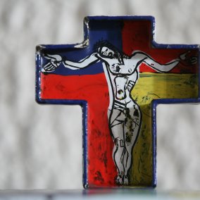 Croix peinte par Le Corbusier 