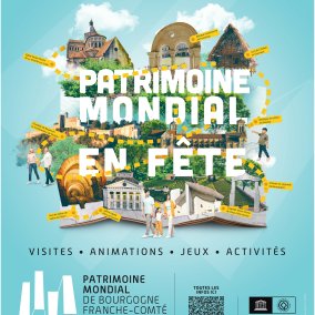 Afficde de l'évènement Patrimoine mondial en fête 