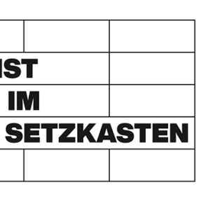 Kunst im Setzkasten-Logo