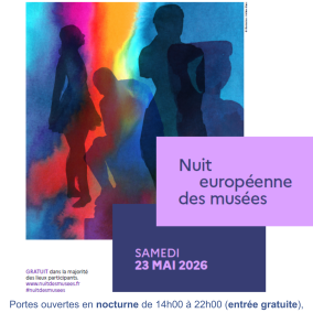 affiche officielle de la nuit des musées