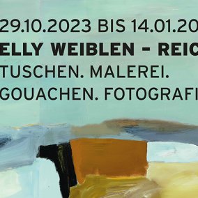 Abstrakte Malerei der Künstlerin Elly Weiblen