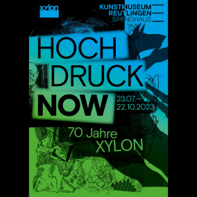 Xylon Logo, pixeliert in weiß, grautönen und schwarz mit Schriftzug