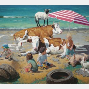 Mannheimer Kunstverein- Hartmut Kiewert Strand IV