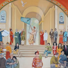 Gemälde: 33 Demokrat*innen © Catarina Chietti