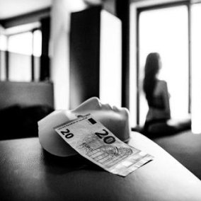 Schwarzweiß-Foto zum Thema Prostitution in Deutschland