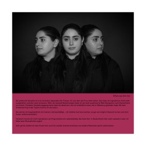 Teilnehmerin des Fotoprojekts für "Das Rauschen der Zeit"
