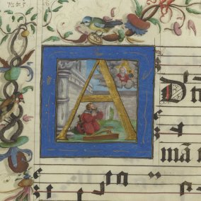  Antiphonaire-graduel, Franciscus Gerster, 1523-1525, Bnu