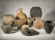 Lot de vaisselle en céramique provenant du camp militaire du Ier siècle ap. J.-C.
