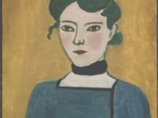 Henri Matisse, Marguerite, 1906 Öl auf Leinwand, 65 x 54 cm Paris, Musée Picasso © Succession H. Matisse/ VG Bild- Kunst, Bonn 2018 Foto: bpk | RMN - Grand Palais | René- Gabriel Ojéda