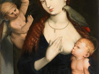 Hans Baldung Grien Maria mit Kind und Papageien, 1533 © Germanisches Nationalmuseum, Foto: Dirk Meßberger