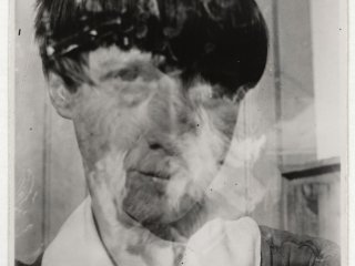 Untitled (Hannah Höch. Double-exposed portrait photograph), undated Gelatin silver print 11 x 8.5 cm Berlinische Galerie - Landesmuseum für Moderne Kunst, Fotografie und Architektur / Repro: Anja Elisabeth Witte / Berlinische Galerie