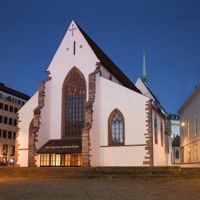 Aussenansicht Barfüsserkirche © Historisches Museum Basel, Foto: Andreas Niemz