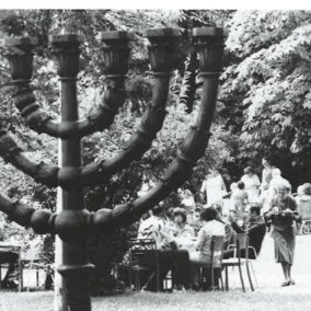 Jüdischer Kerzenständer 