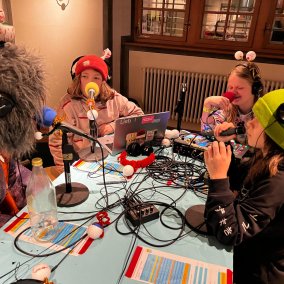 Radiobande macht Radio